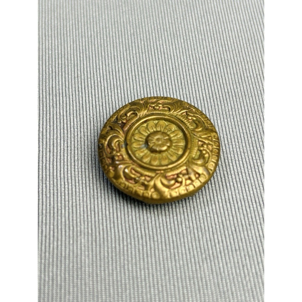 Antique Metal Buttons Lot Of 2 - Picture 4 of 15